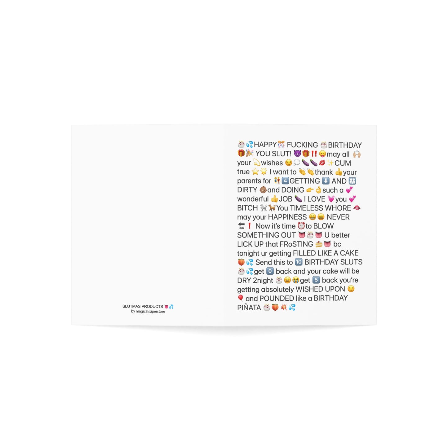 BIRTHDAY COPYPASTA chain letter card 🎂👅💦